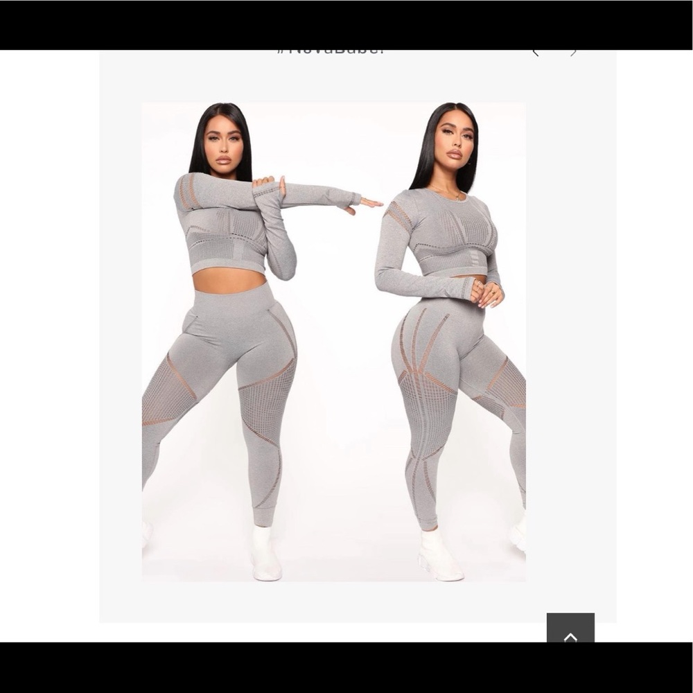 2 piece Seamless active wear.